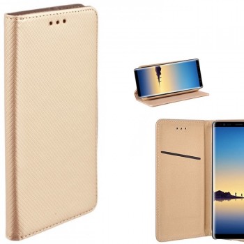 Auksinis atverciamas idėklas Samsung Galaxy Note 8 telefonams